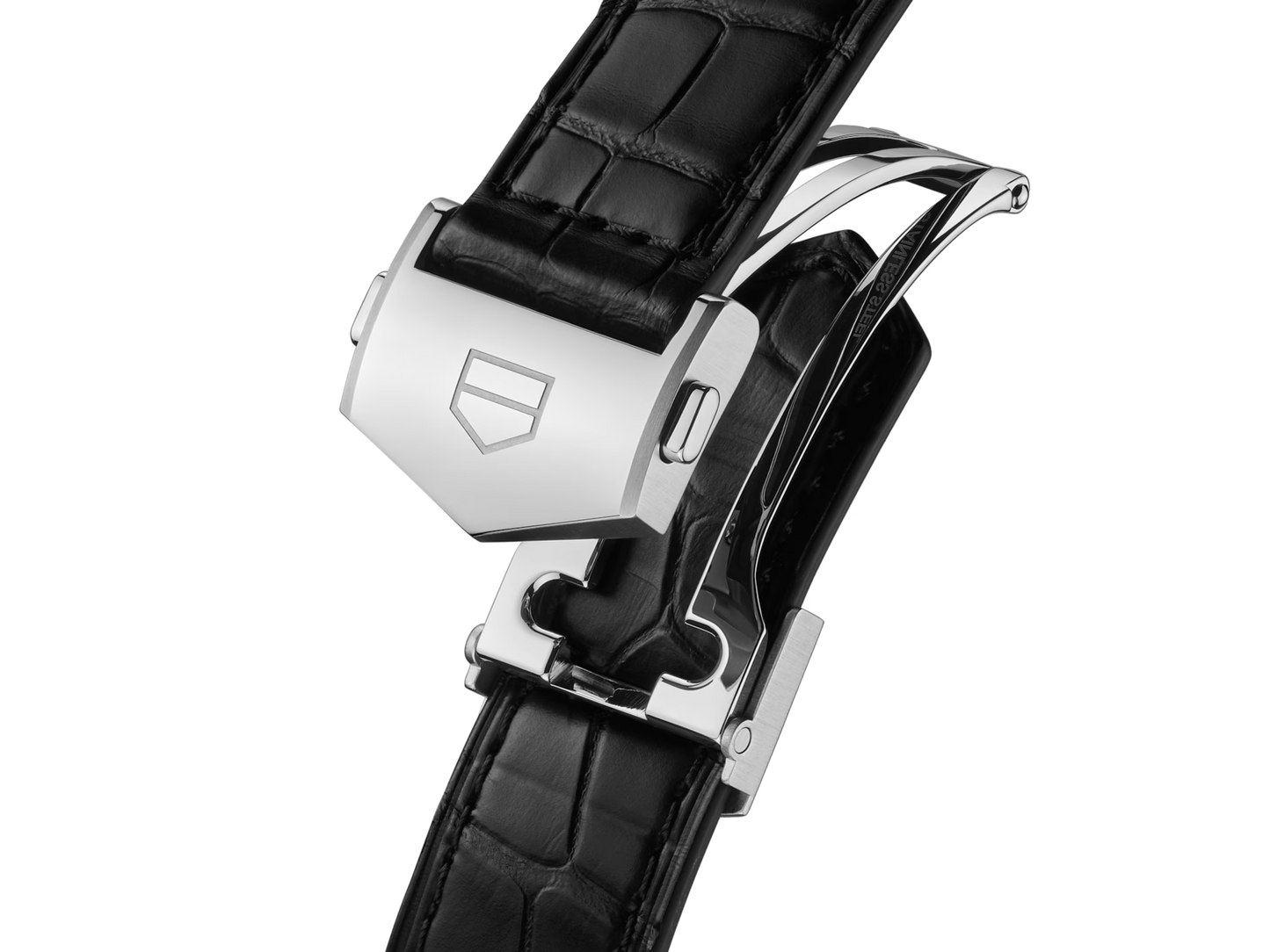 Tag Heuer Caliber 5 Black Leather Belt